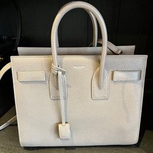 Saint Laurent Sac De Jour in Gray